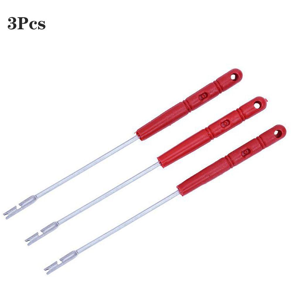 

Стальные рыболовные снасти Экстрактор для извлечения рыболовного крючка Ручка Устройство для извлечения крючка Инструмент для снятия крючка 3Pcs