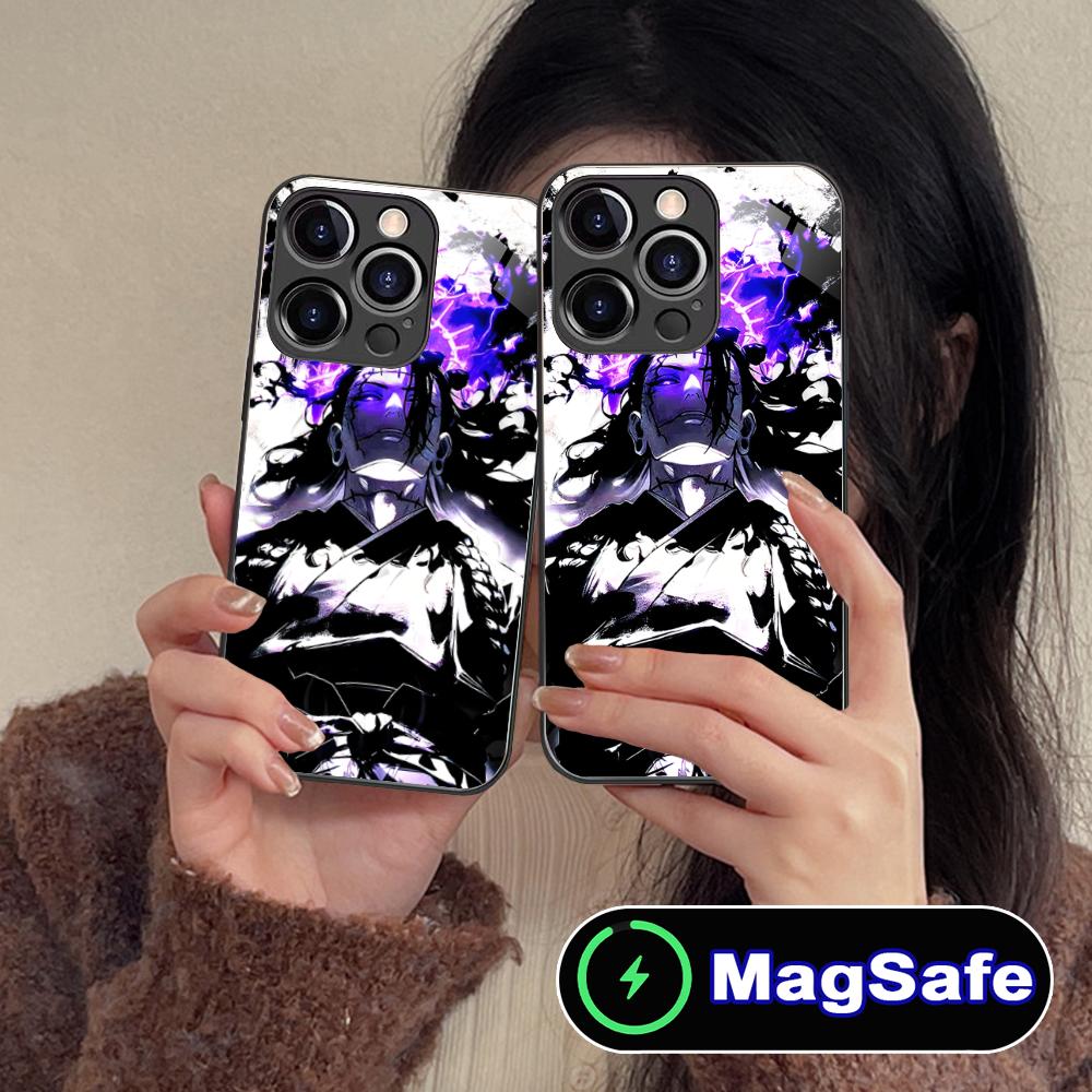 Jujutsu Kaisen Geto Suguru Phone Case for iPhone 17 16 15 14 13 12 11 Air Pro Max Plus Mini MagSafe Glass Colorful Cover Luxury