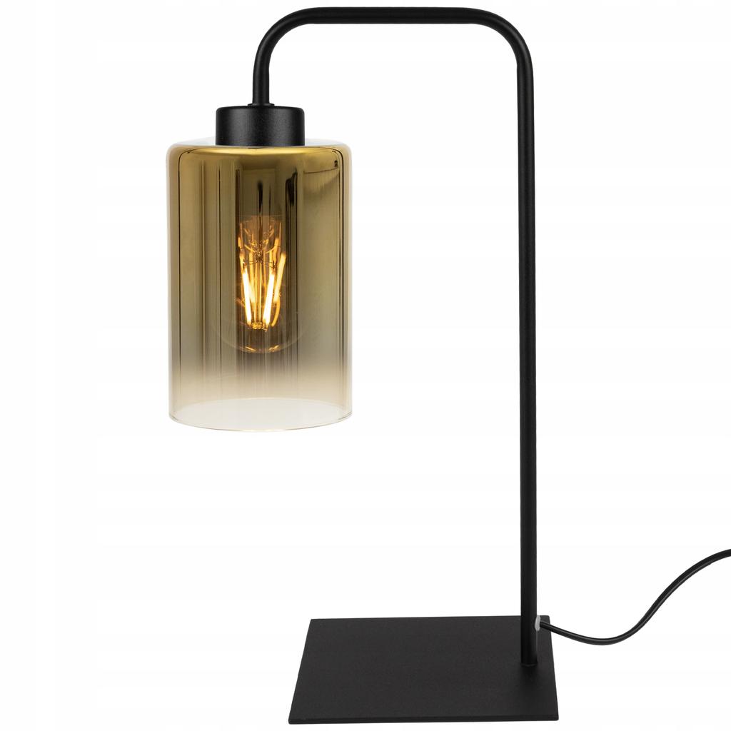 ELEGANT GLASS NIGHT DESK LAMP