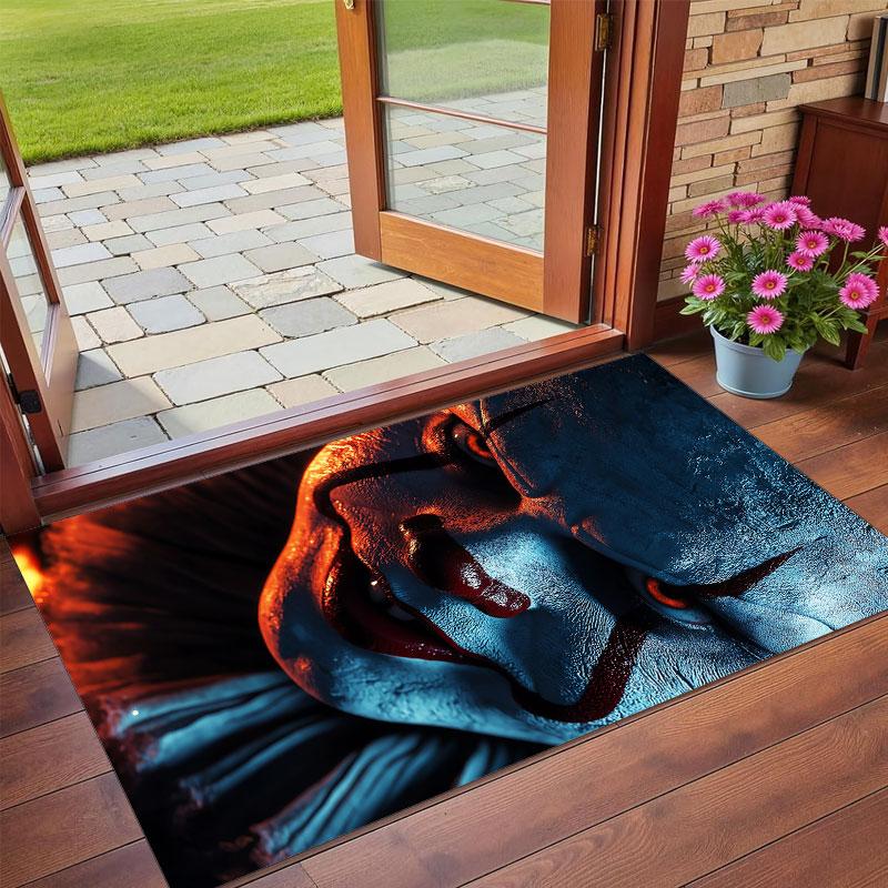 Crystal Velvet Rug Soft Non Slip Indoor Floor Mat Home DecorIT Pennywise