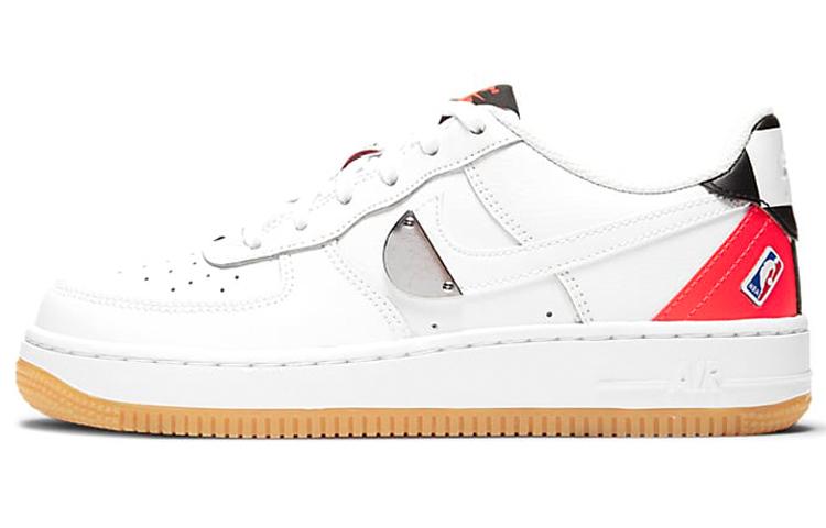 Nike Air Force 1 LV8 NBA Белый Малиновый Резина GS CT3842-101 39
