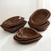 Japanese Rattan Like Dessert Tray, Fruit Basket, Ladies' Delicate Afternoon Tea, Dim Sum Tray, Snack Tray, Kitchen Storage Tray