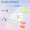 5PCS Mini Tong, Hand Shape Silicone Food Tongs, 5Inch Kid Tongs for Sugar Cubes Kitchen Tongs Perfect for Kids
