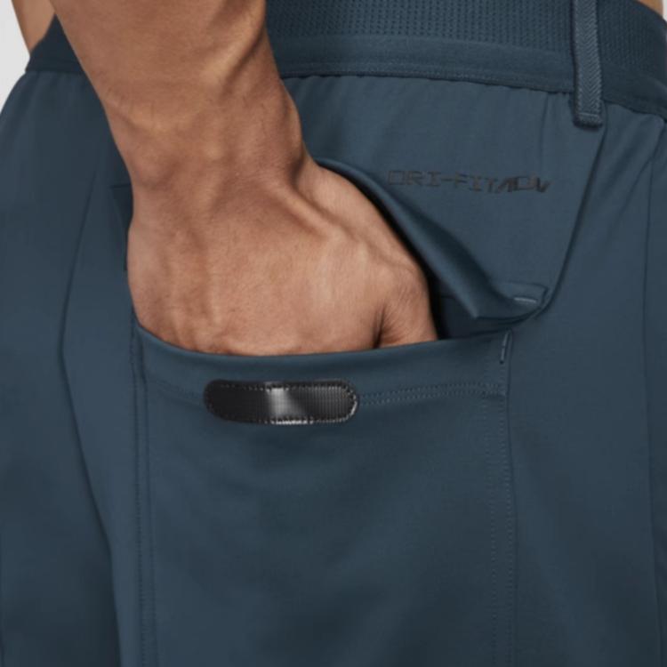 Nike Lace Solid Straight Casual Shorts Men Shorts Dark-Blue FV8699478