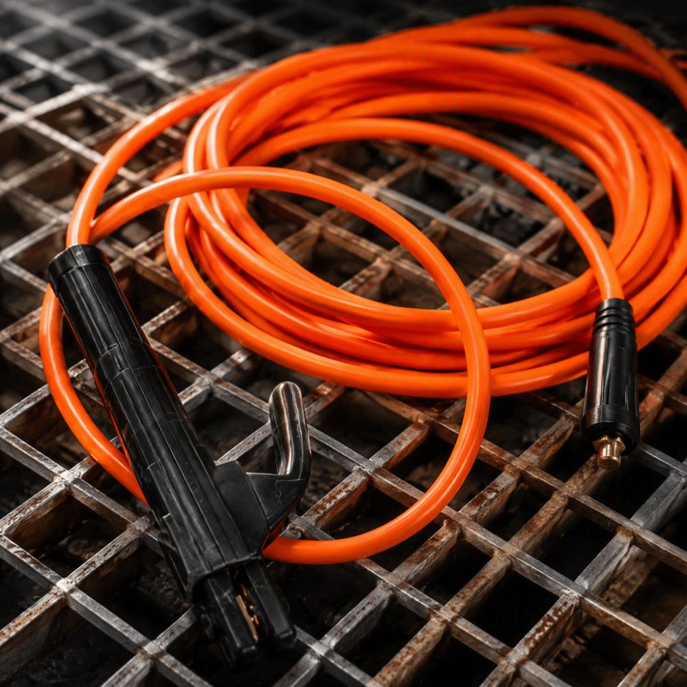 Heavy Duty Welding Cable Brass Iron Electrode Holder Welding Tools Ground Wire Welding Machine