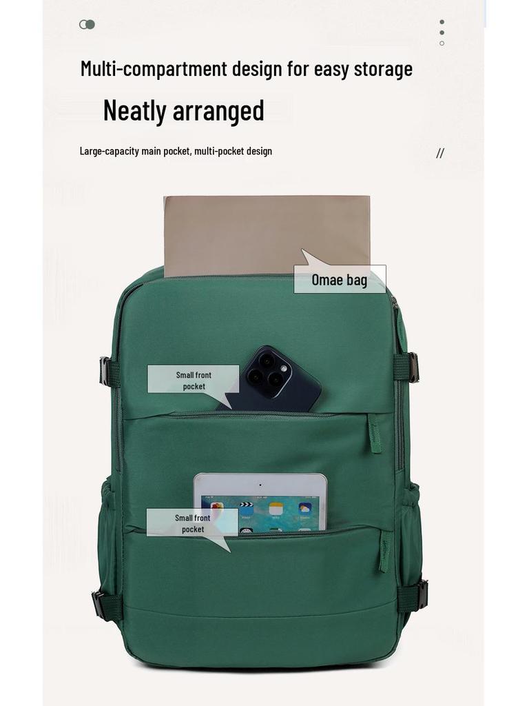 Women's Multi-Functional Large Capacity Backpack for Travel & Business - Double Shoulder Bag for Laptop & Students