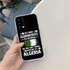 CJ2 Algerian Passport Flag Soft Shell Transparent Phone Case for Motorola Moto G7 G8 G9 G84 G85 G73 G24 G15 Z2 Play Power Plus