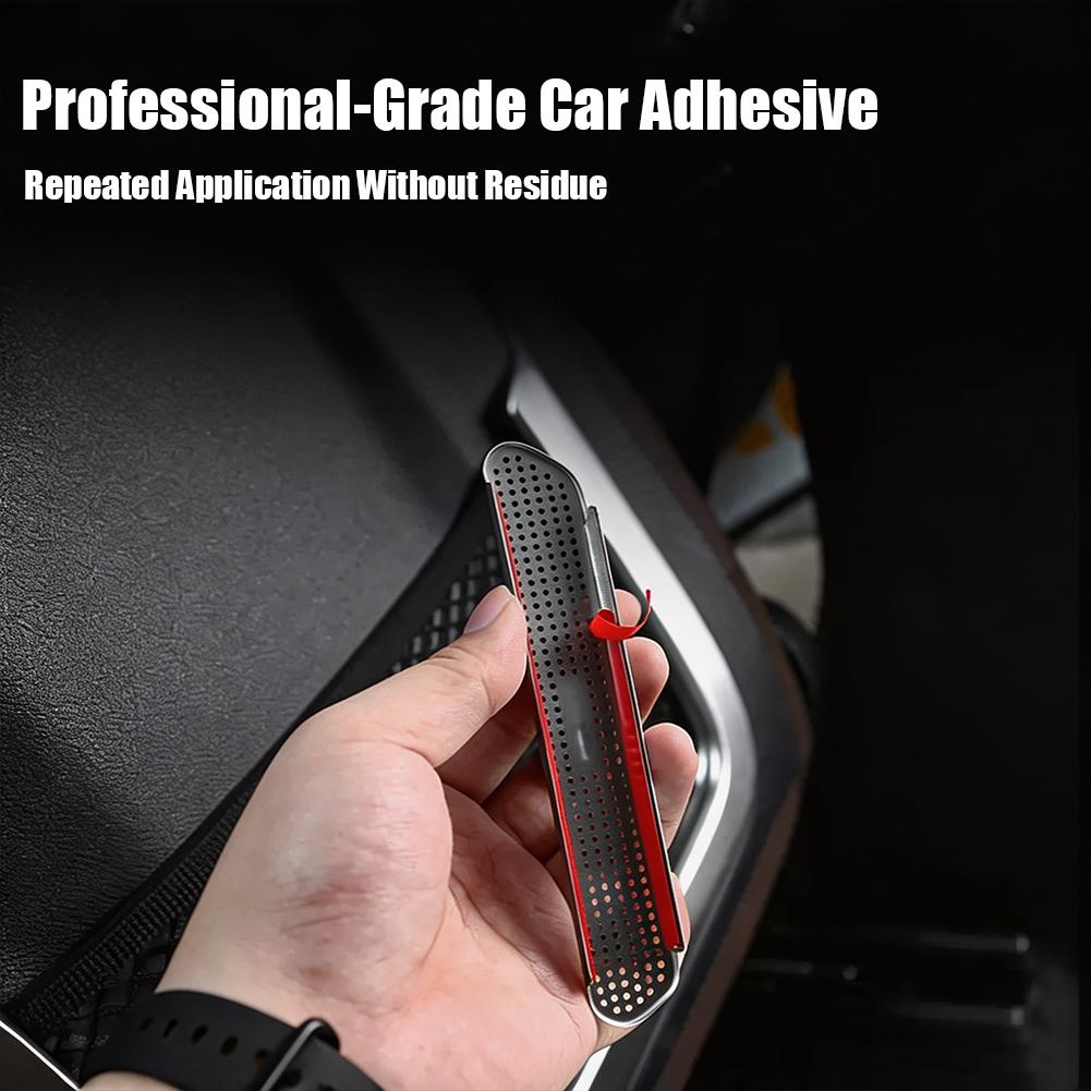 CDKO4 2Pcs Car Air Outlet Protective Cover Dust Proof Net Interior Stickers Accessories For BMW 3 4 5 6 7 Series X1 X2 X3 X4 X5 X6 F30