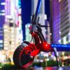 YUME HAWK Electric Scooter  1200W*2 Motor 60V22.5Ah Battery 10x3.15" All-terrain Tires70km/h Max Speed 70km Max range
