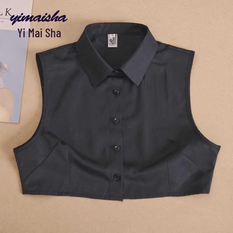 

Женский осенне-зимний универсальный манишка-свитер S