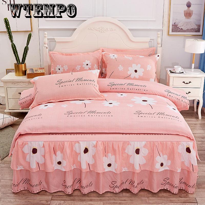 Buy Bedding Set Queen Size Bed Sheet Set Luxury Embroidery Bedding