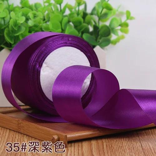 25yard 6mm 10mm 15mm 20mm 25mm 40mm 50mm Silk Satin Ribbons for Crafts Bow Handmade Gift Wrap Party Wedding Coth DIY Decorative