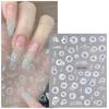 3D Transparent Bubble Nail Art Stickers Nail Decals Self-Adhesive Water Bubble Manicure Slider Diy Nail Decoration Salon Gift