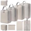 Compression Travel Storage Set: Washable Organizer for Cosmetics, Shoes, and Clothes
