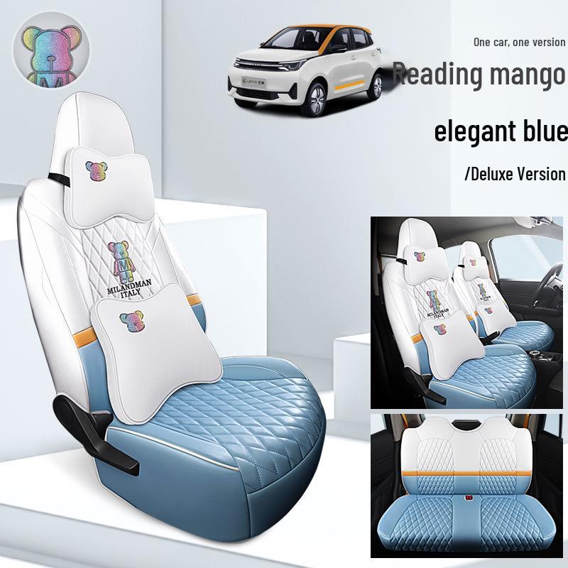 Durable Leather Seat Covers for Levdeo Mango - All-Season, Wear-Resistant