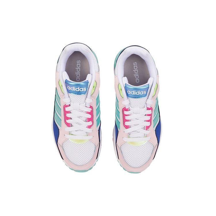 Adidas  Run 90s Pink Multi Women Sneakers Multi-Color White Blue GY0671