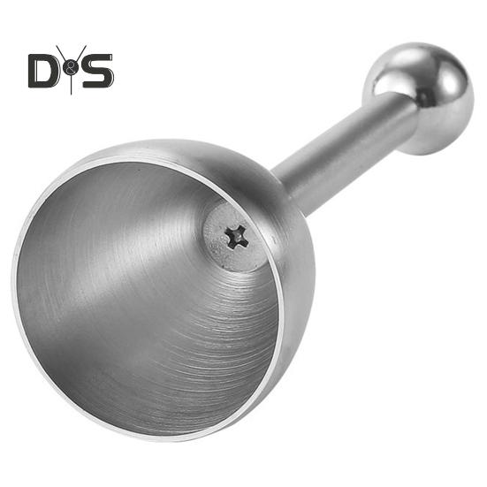 Lekki krakers do jajek wbudowany sprężynowy pomocny krakers ze skorupek jaj ze stali nierdzewnej