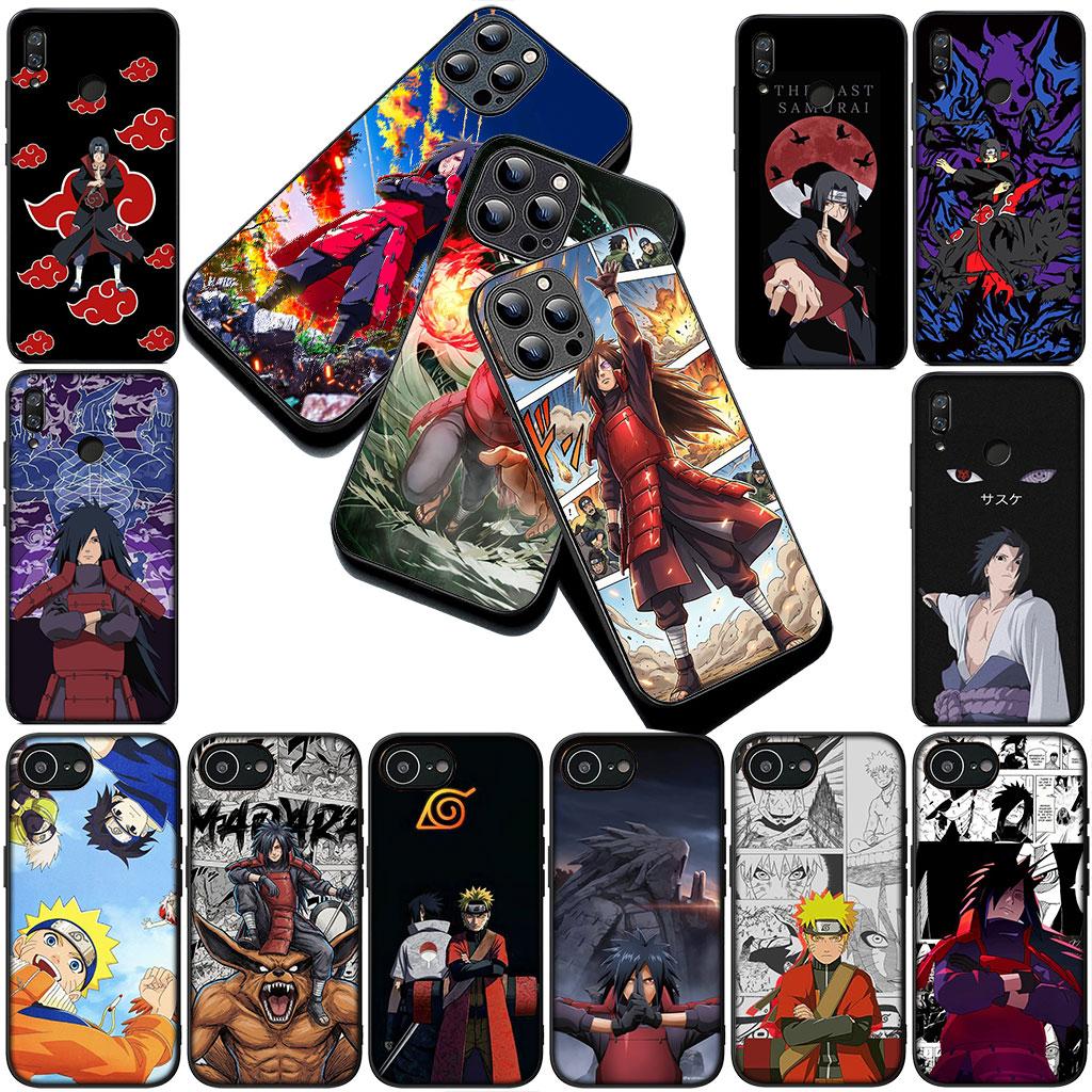 Madaras Sasuke Uchiha Itachi Narutos Silicone Phone Cover for Apple iPhone 17 Air 12 13 Pro Max Mini ProMax 7 + 8 Plus Soft Case