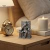 Egyptian Mythology Collectible Anubis Sitting On Throne Statue, Palm-Sized 3D Printed Small Decorative Scarab Mini Ornament, Ancient Style Stable Base