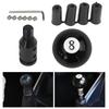 #8 Eight Pool Billiard Ball Custom Gear Shifter Shift Knob Car Gear Lever Knob Interior Accessories