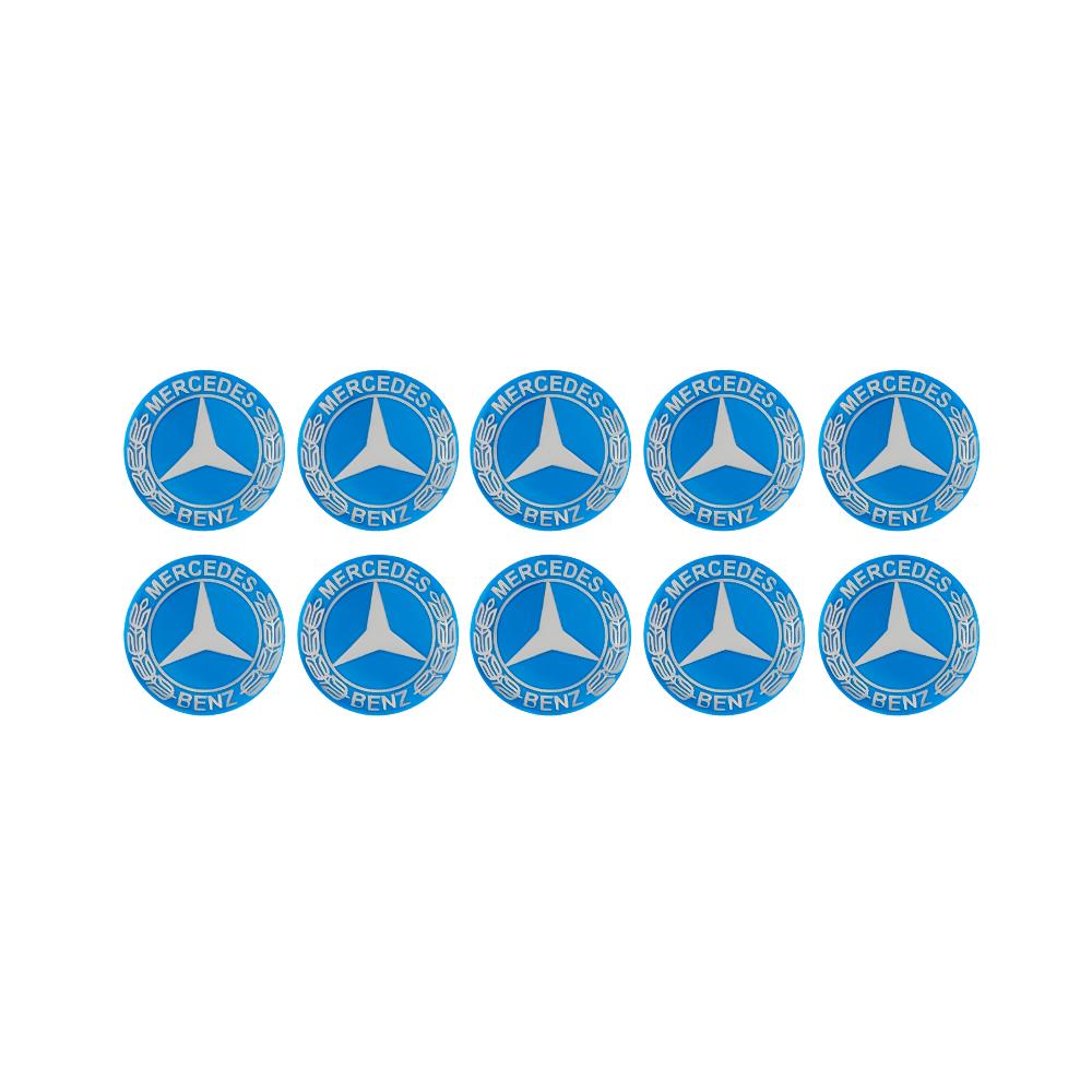 14mm Car Key Badge Replacement Key Stickers For Mercedes Benz AMG E S C A B Class GLE GLS CLS GLC CLA GLA GLK GLB W205 W206 W221 CY4