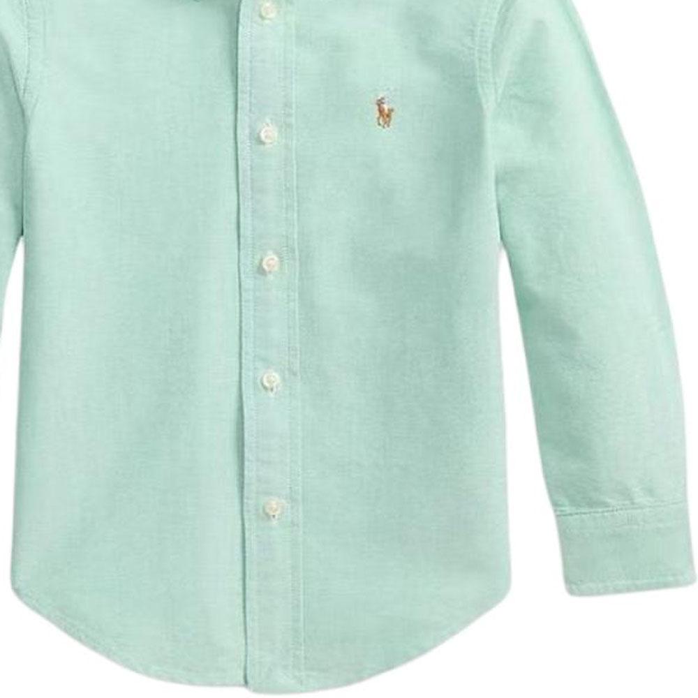 Polo Ralph Lauren Casual Shirt Pony Embroidered Button-Down Long Sleeve Standard Fit Kids Kids shirts 323A12748-001