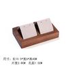 Walnut Jewelry Display Stand Combination Set Jewelry Display Ring Jewelry Look Pallet Necklace Display Model Stand