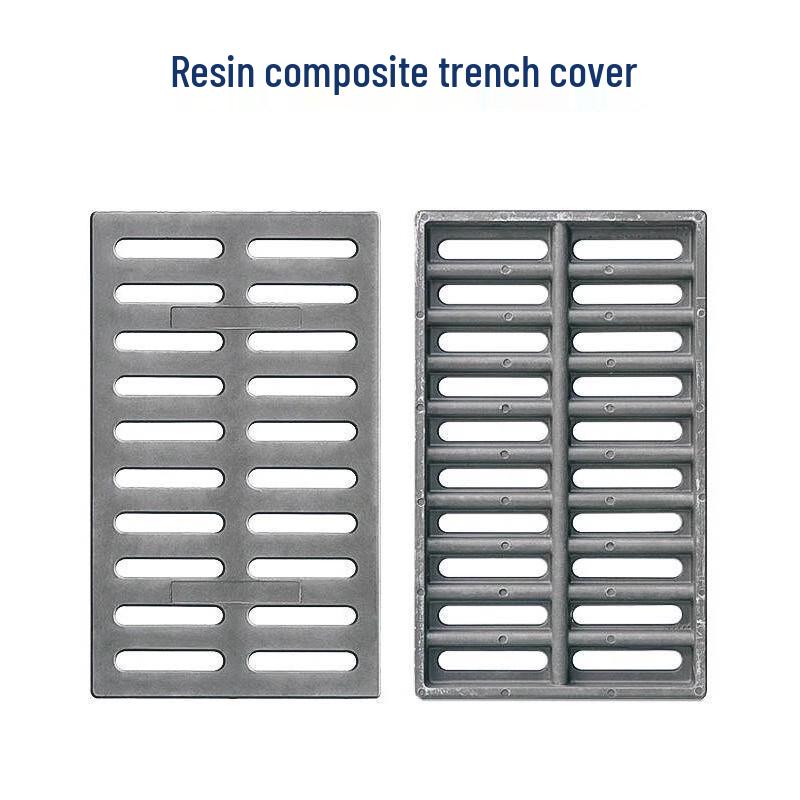 Композитная полимерная крышка дренажного лотка