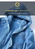Couple's Hoodie Pajama Jacket - Men's & Women's Fleece Outerwear for Autumn/Winter