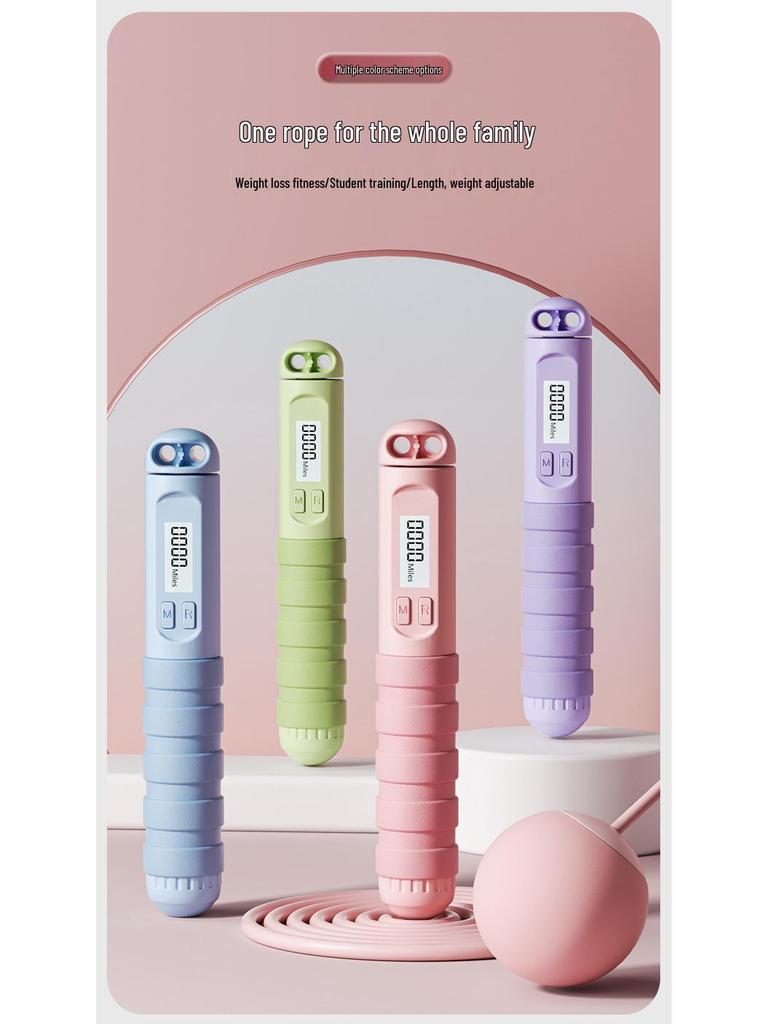 Electronic Cordless Jump Rope for Adult Fitness & Weight Loss
