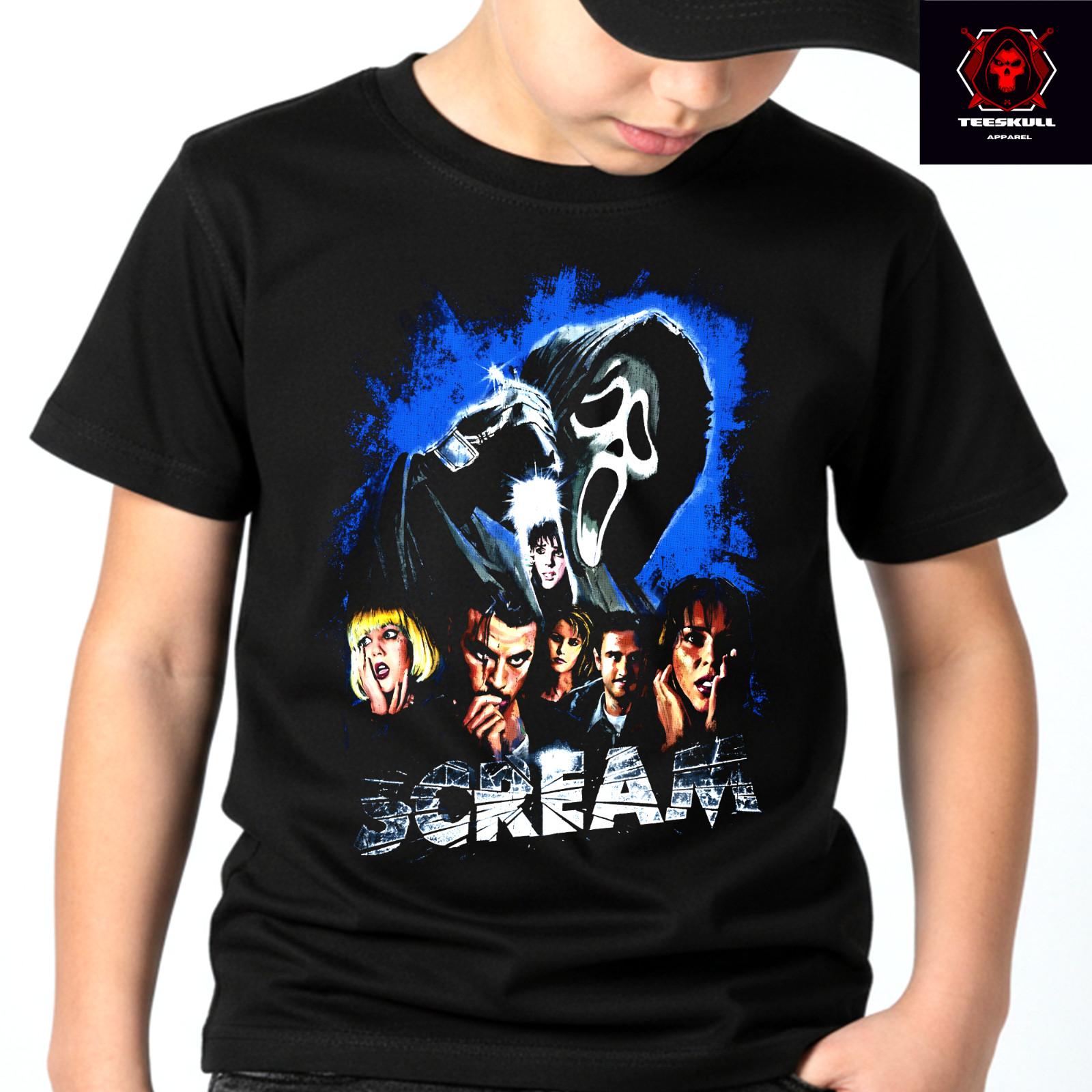 Scream (1996) Retro Sci-Fi Horror Top Premium Soft Cotton T-Shirt S
