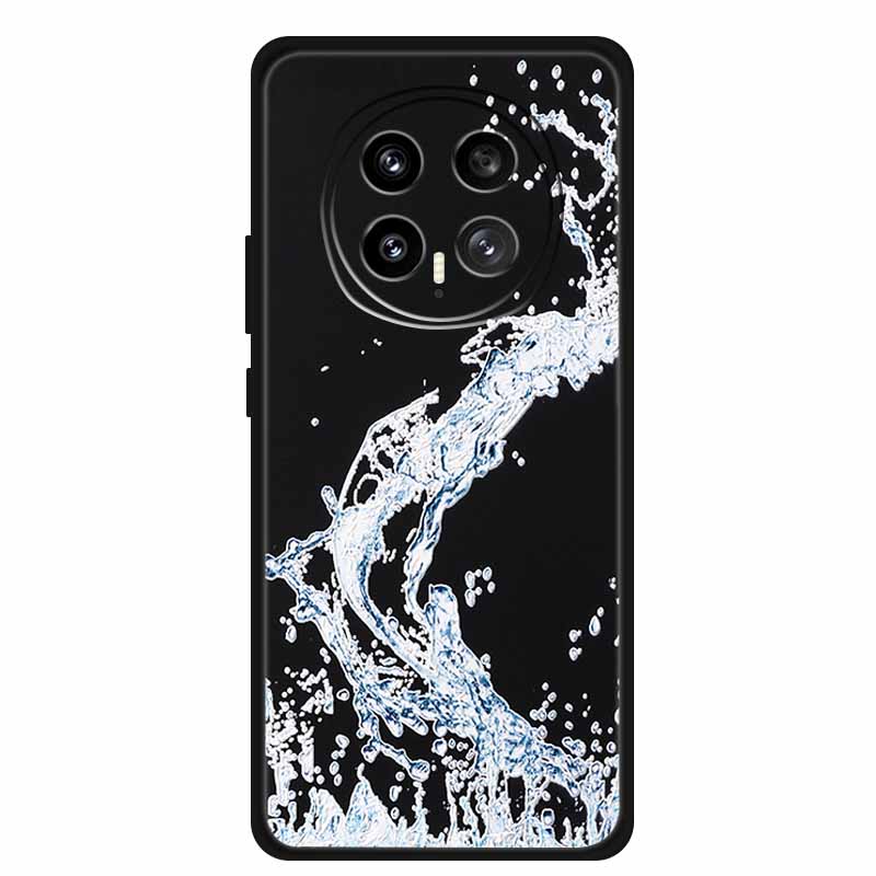 3D Emboss Case For Honor Magic 8 5G Phone Case 8 Pro Flowers Silicone Soft Coque Funda For Honor Magic8 Pro Back Cover Case Bag