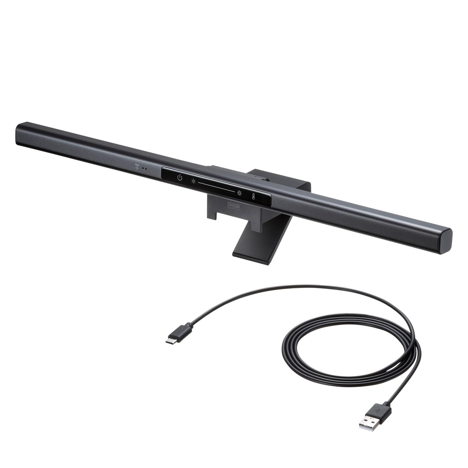 

Sanwa Supply Monitor Датчик освещенности (с функцией ВКЛ/ВЫКЛ) LED-CLP5UBK чёрный
