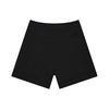 Fila Solid Logo Casual Sports Woven Shorts Women Shorts Black F11W227806F-BK