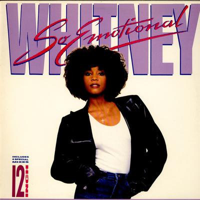 12inch Record WHITNEY HOUSTON  So Emotional AD19641 ARISTA 1987 US SoulFunk Used