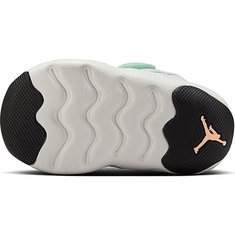 Jordan 23/7 Slip Resistant Abrasion Resistant Low Top Toddler Shoes White/Green Infant And Toddler Baby DQ9294-301