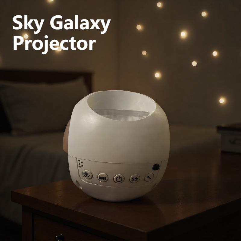 Sky Galaxy Projector Star Moon Lamp Galaxy Light Galaxy Projector Novelty Starry Ambient Light Night Light Bedroom Decoration