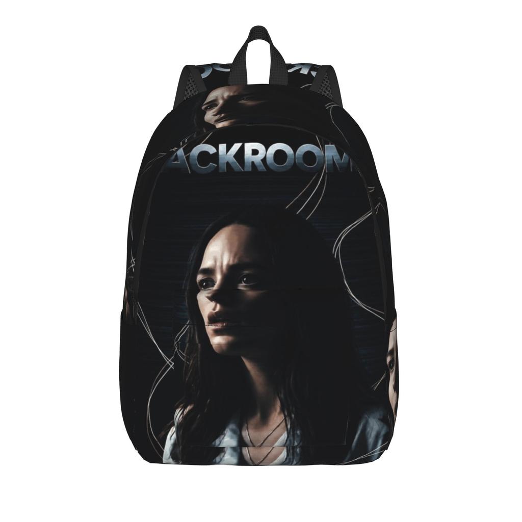 Backrooms Horror Movie 2026 Backpack for Men Women Casual High School Work Daypack College Shoulder Bag Outdoor
