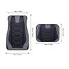 4pcs Universal Waterproof Car Floor Mats - Perfect for Front & Rear Vehicles - Polyester Fiber Non-slip Car Carpet Accessories