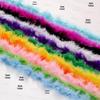 Turkey Feather Flat Trim for Hats, Skirts, and Bouquets