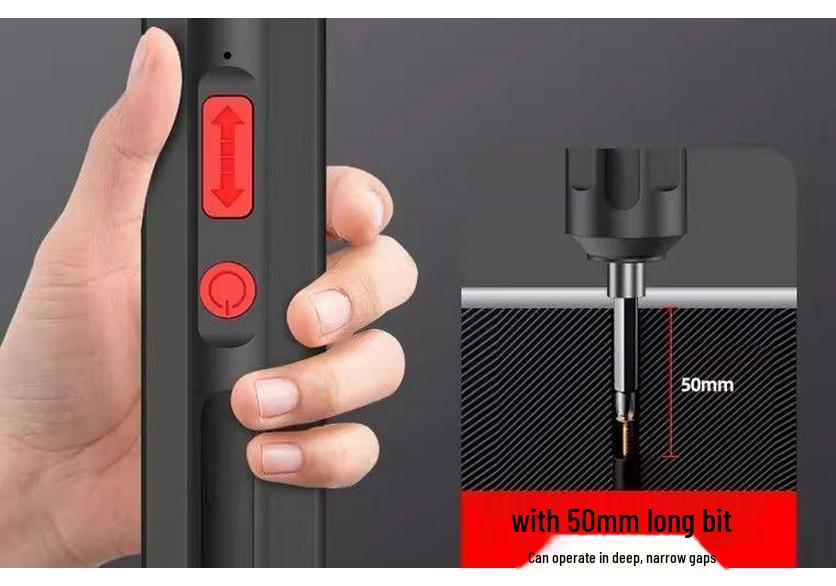 Rechargeable Multifunctional Electric Screwdriver and Drill Set