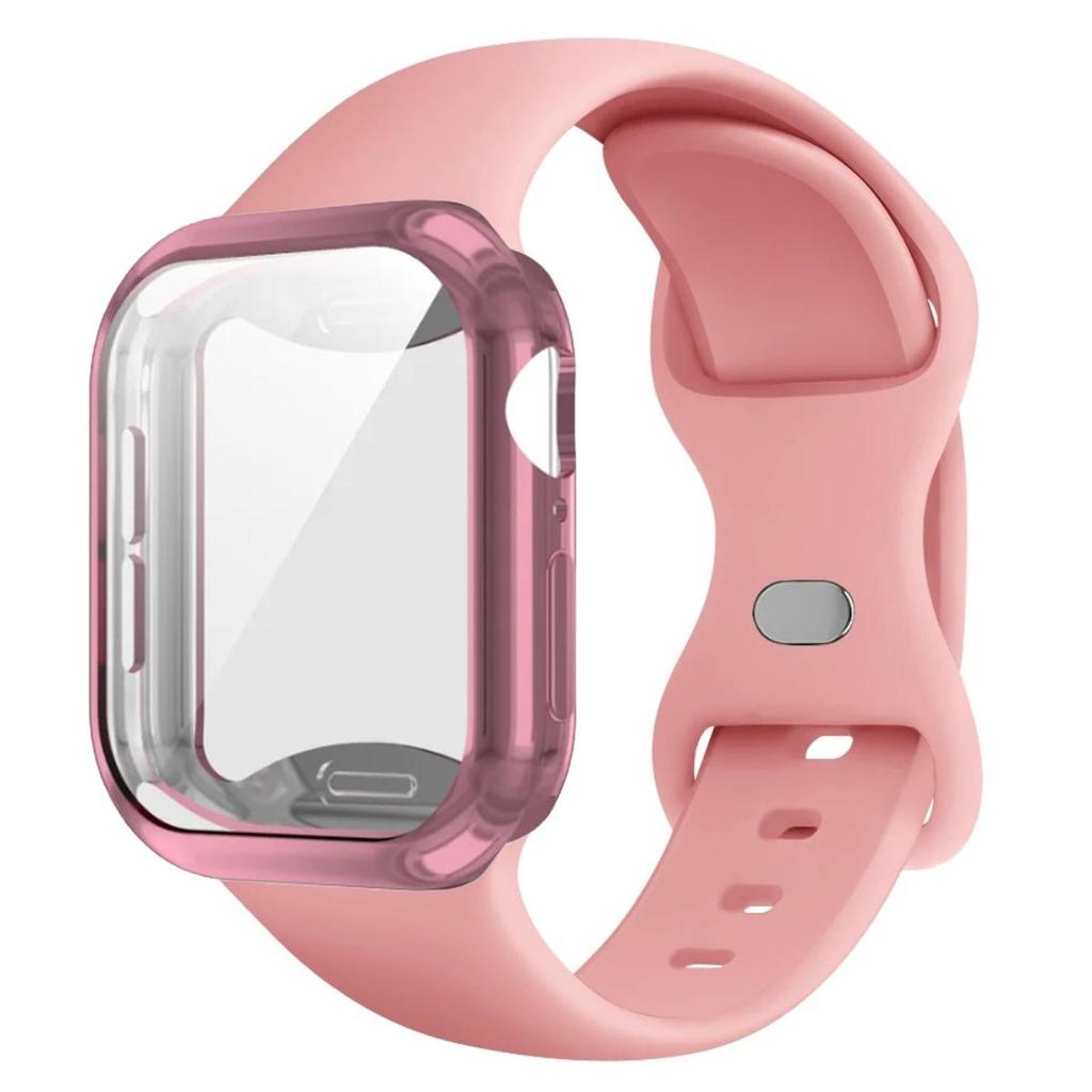 TPU Schutzhülle+Silikonarmband Für Apple Watch Ultra 3 49mm S11/10 46mm 45/44mm 42mm 41mm 38mm iWatch Serie 11 10 9 8 se 7 6