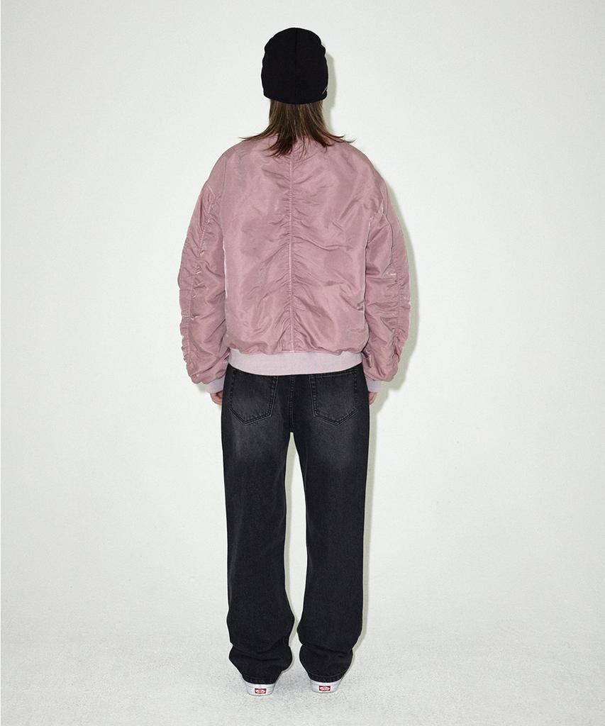 Mahagrid Overdyed Ma-1 Jacket Pink(Mg2Efmb930A)
