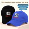 Baseball Caps Outdoor Sun Fishing Hats Shade Caps Racing Car Cap For Seat Leon 5f Ibiza 6l 6j Leon 1p Cushion Altea Accessories