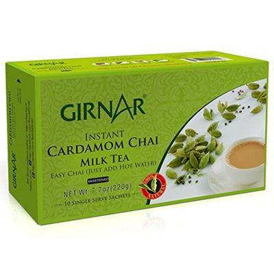 Girnar Instantný čaj/čaj premix s kardamónom, 10 vrecúšok