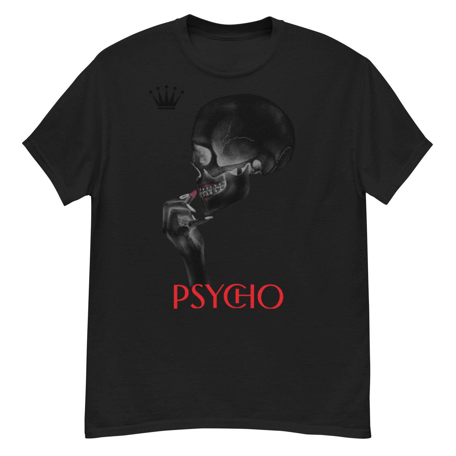 Psycho Skull T Shirt S разноцветный