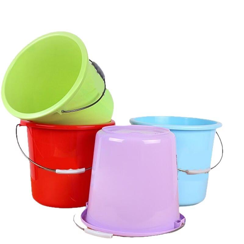 Songhui 13L Plastic Water Bucket with Stainless Steel Handle