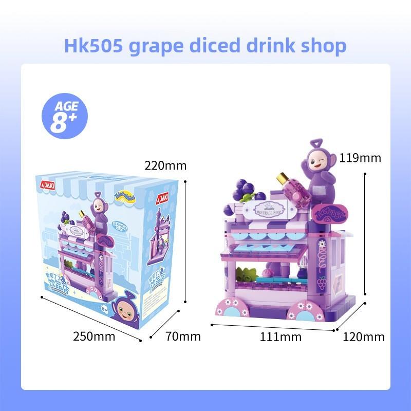 Teletubbies Fruit Shop Building Blocks Toy With Diy Assembly For Creative Play