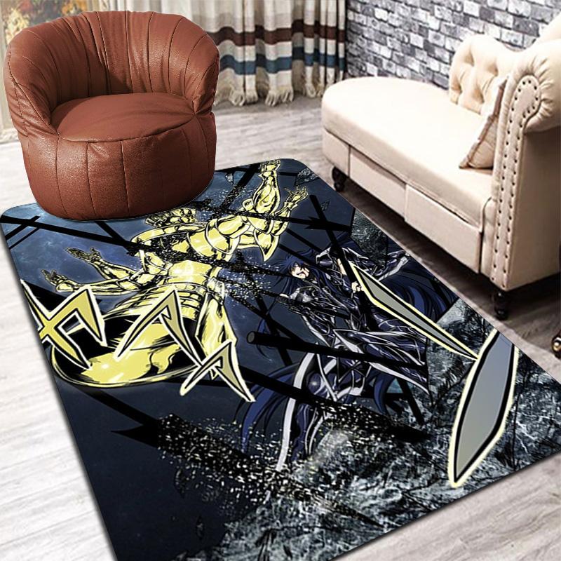 Gold Saints Rug Floor Mat for Living Room or Bedroom Soft and Comfortable Carpet a Gift for Birthday and Holiday.MFF0918564