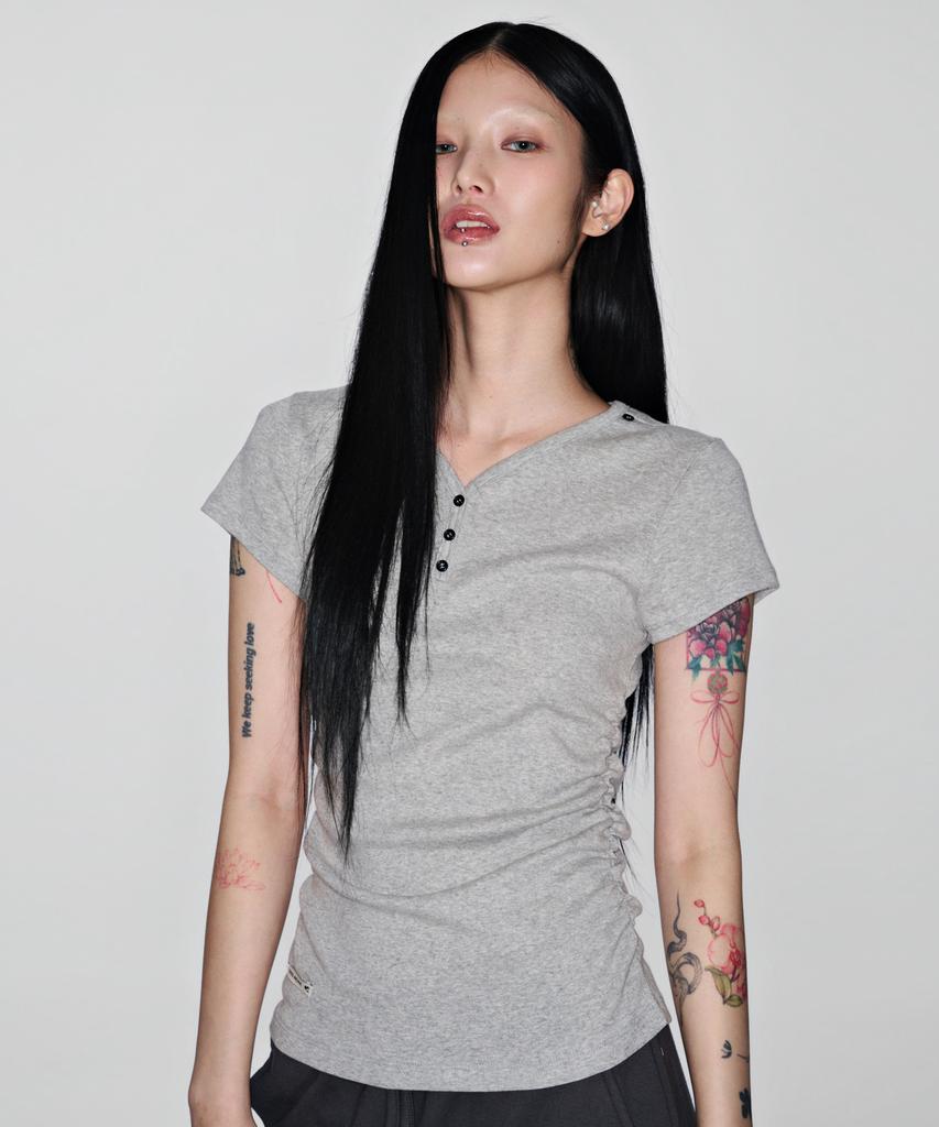 Soheul Shoulder Tab T (Gray)